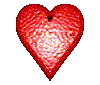 Gif animé coeur rouge